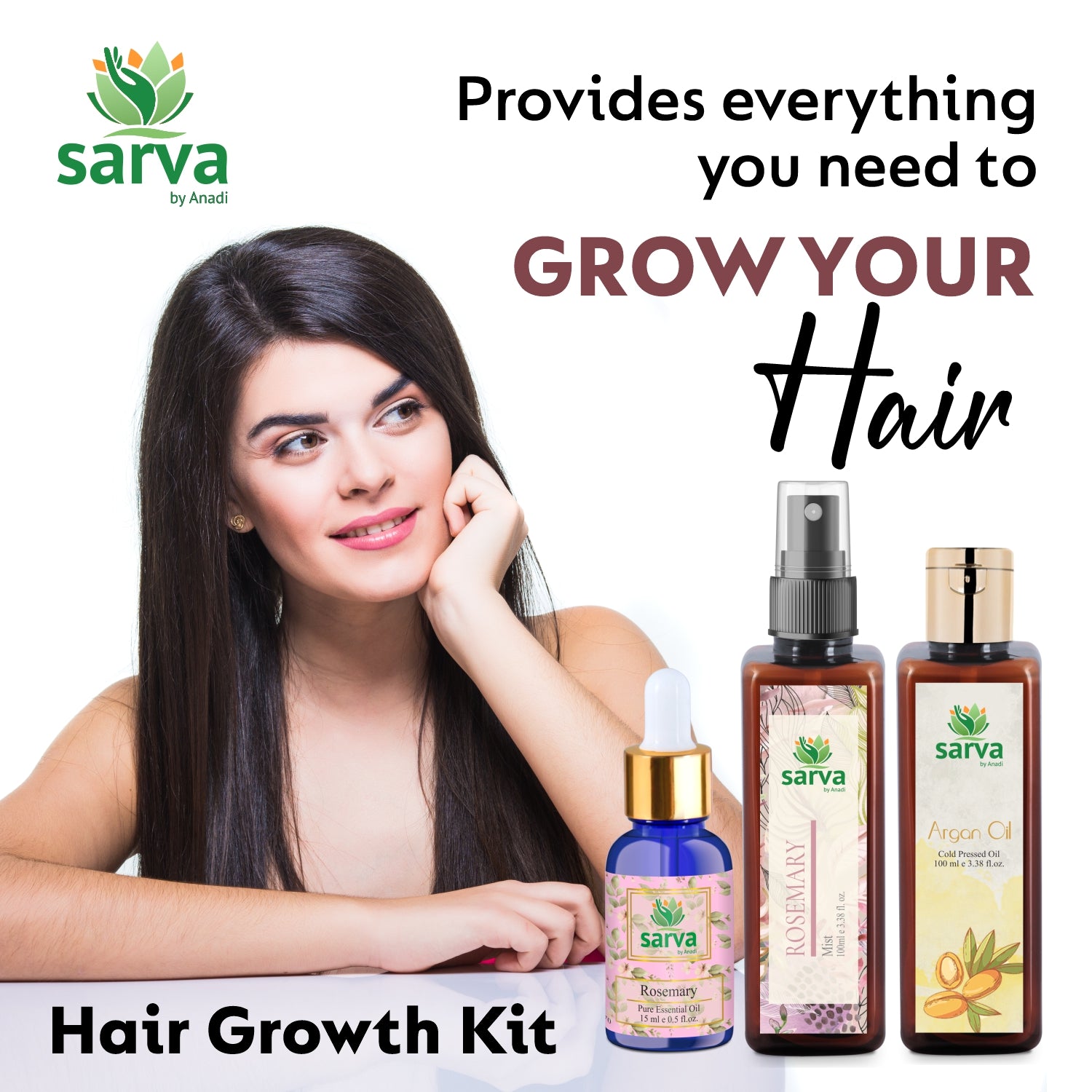 Hair Growth Kit The Trio Sarvabyanadi 0626