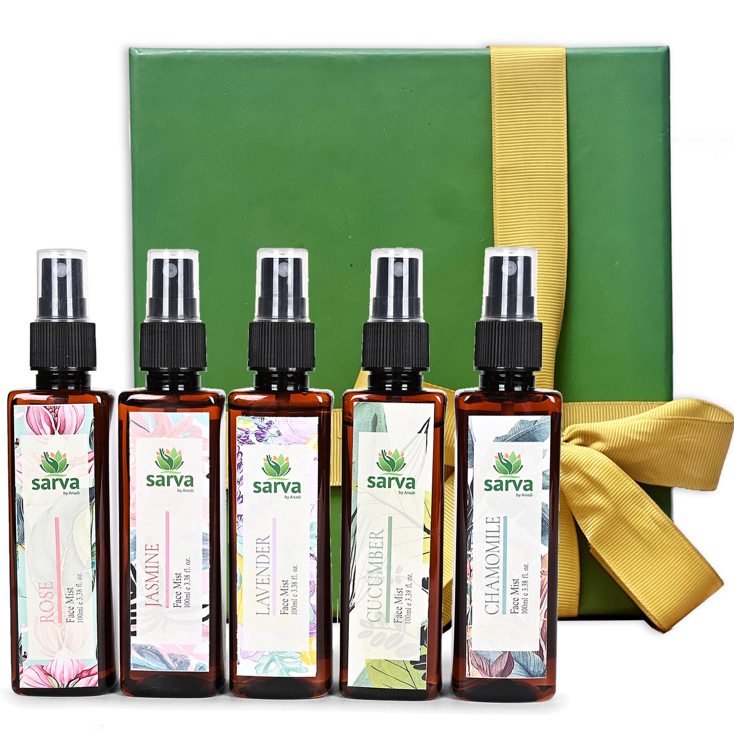 Sarva Mist Box | Hydrating Toners | 100% Natural | Gift Box