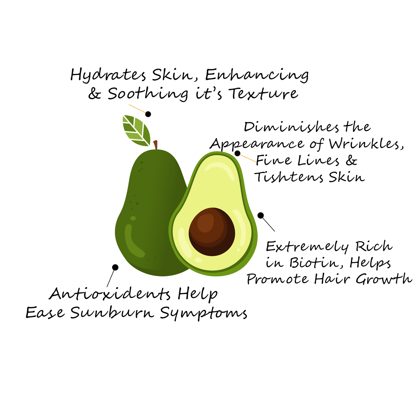 Avocado Oil | Repair Dry, Damaged Hair | Natural Sunscreen | Helps with fine lines & wrinkles |