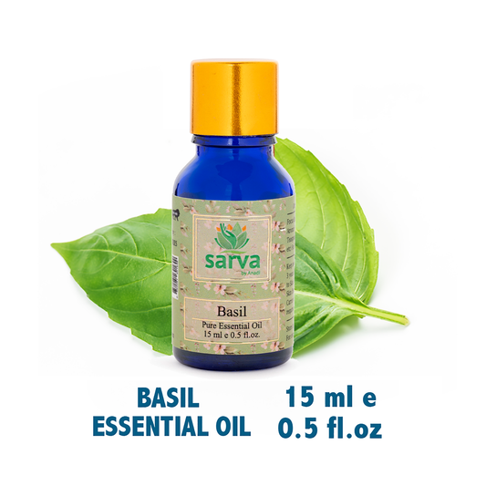 Basil Oil | Clear Blemishes & soothe inflamed skin| Natural Insect Repellent | Promote scalp health |