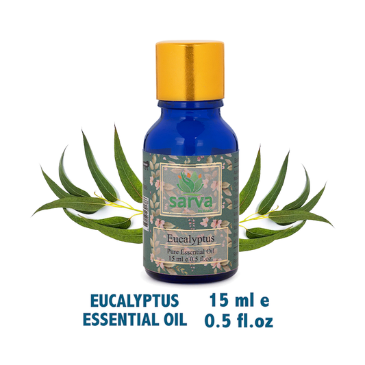 Eucalyptus Oil- 100% Pure & Natural Essential Oil | Helps Cold & Cough Relief | Natural Insect Repellent | Aromatherapy
