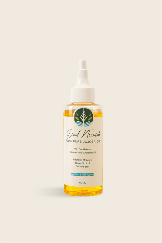 Dual Nourish 100% Pure Jojoba Oil (100 ml)
