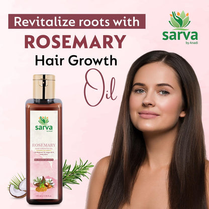 Rosemary Advanced Hair Growth Oil For Men & Women| Nourish |Strengthen |Revitalize |100 ML