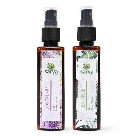 Rosemary Mist & Tea Tree Mist | Dandruff & Acne Control | Hairloss Remedy